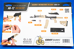 Image of Whiskey Tango Foxtrot AK-12 Model box rear panel.