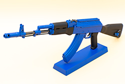 Image of the blue AK-47 Model