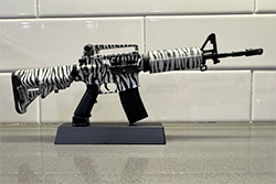 The Zebra Striped AR-15/M4A1 Image of AR-15/M4A1 model Torn Apart