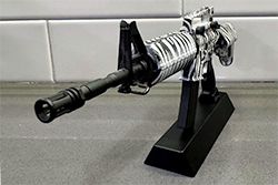 The Zebra Striped AR-15/M4A1 Image of AR-15/M4A1 model Torn Apart