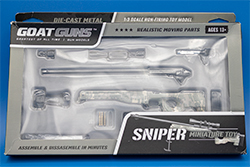 Image of the front of the current American Sniper AWM Model in box