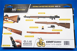 Image of Patton the M1 Garand model original packaging